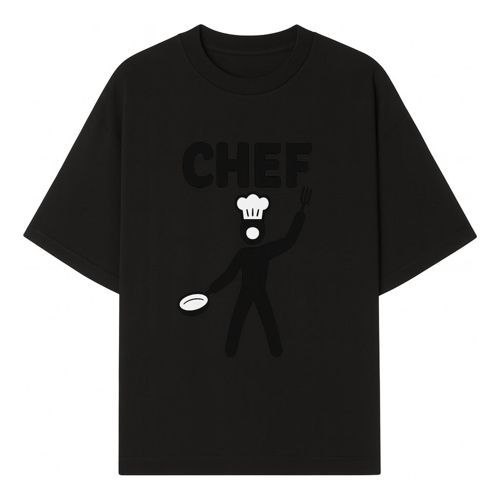 Chef Silhouette Wall Art | Kitchen Decor | Cooking Enthusiast Gift | Restaurant Wall Sign | Culinary Art | Modern Home Decor - T-shirt 1758181736713.jpg