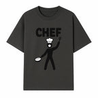 Chef Silhouette Wall Art | Kitchen Decor | Cooking Enthusiast Gift | Restaurant Wall Sign | Culinary Art | Modern Home Decor - T-shirt 1758181736858.jpg