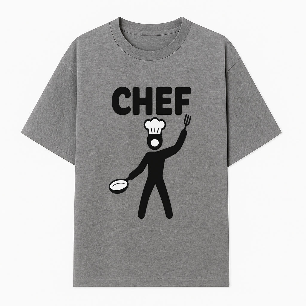 Chef Silhouette Wall Art | Kitchen Decor | Cooking Enthusiast Gift | Restaurant Wall Sign | Culinary Art | Modern Home Decor - T-shirt 1758181737097.jpg
