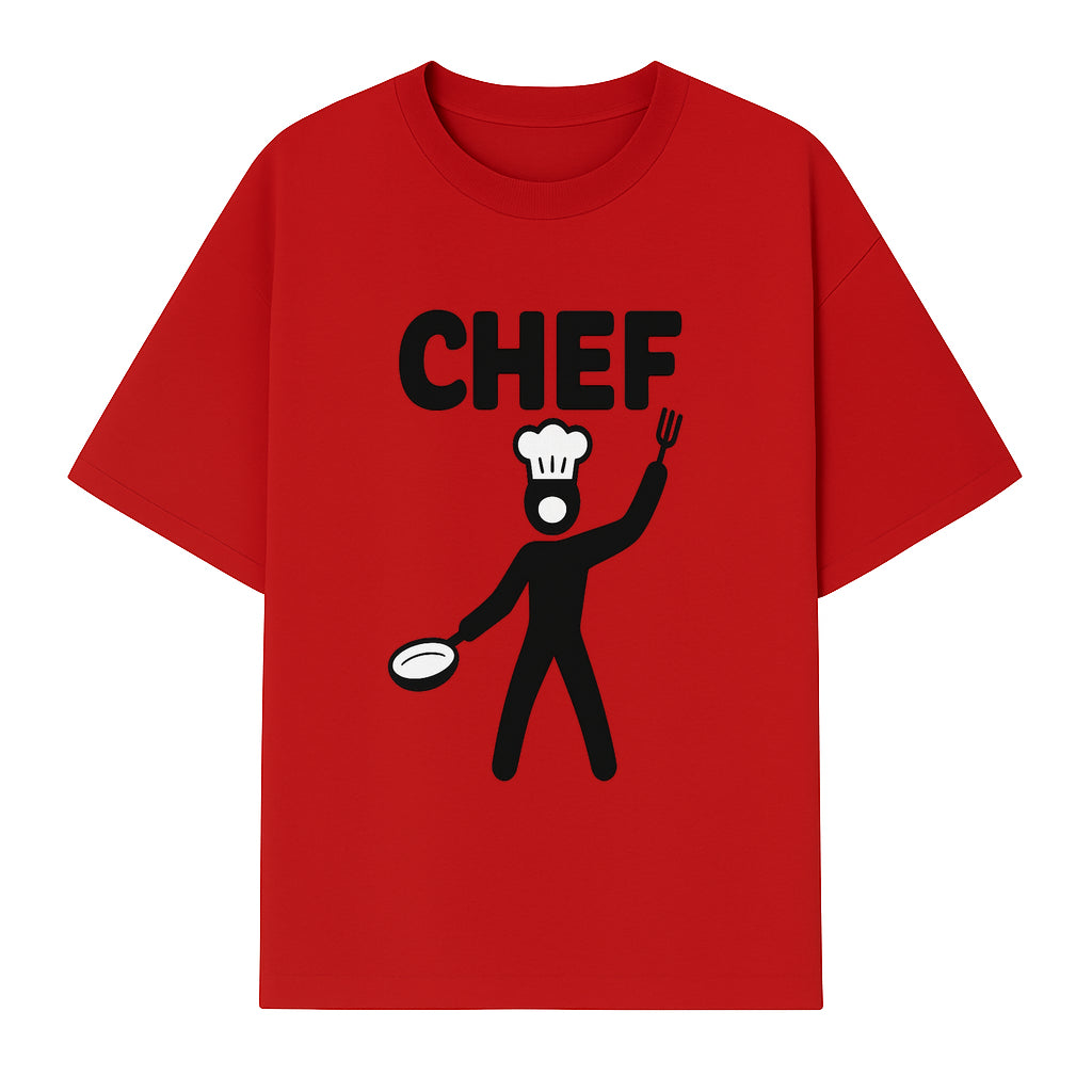Chef Silhouette Wall Art | Kitchen Decor | Cooking Enthusiast Gift | Restaurant Wall Sign | Culinary Art | Modern Home Decor - T-shirt 1758181737892.jpg