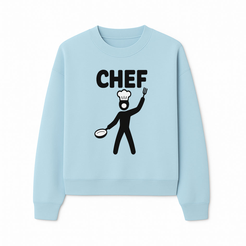 Chef Silhouette Wall Art | Kitchen Decor | Cooking Enthusiast Gift | Restaurant Wall Sign | Culinary Art | Modern Home Decor - Sweatshirt 1758181740404.jpg