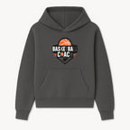Basketball Coach Logo Design | Sports Coaching Emblem | Orange & Black Graphic for Coaches & Teams - Hoodie 1758186535667.jpg