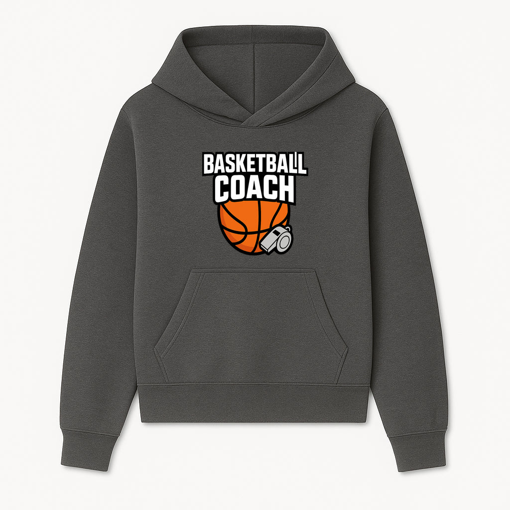 Basketball Coach Graphic Tee - Sports Coaching T-Shirt with Whistle and Ball Design for Coaches and Players - Hoodie 1758186536520.jpg