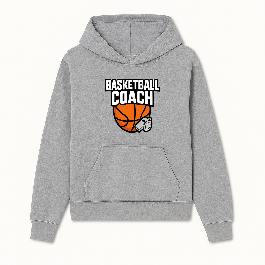 Basketball Coach Graphic Tee - Sports Coaching T-Shirt with Whistle and Ball Design for Coaches and Players - Hoodie 1758186536803.jpg