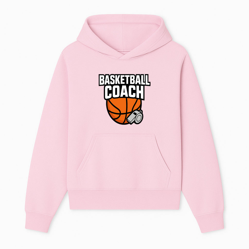 Basketball Coach Graphic Tee - Sports Coaching T-Shirt with Whistle and Ball Design for Coaches and Players - Hoodie 1758186537122.jpg