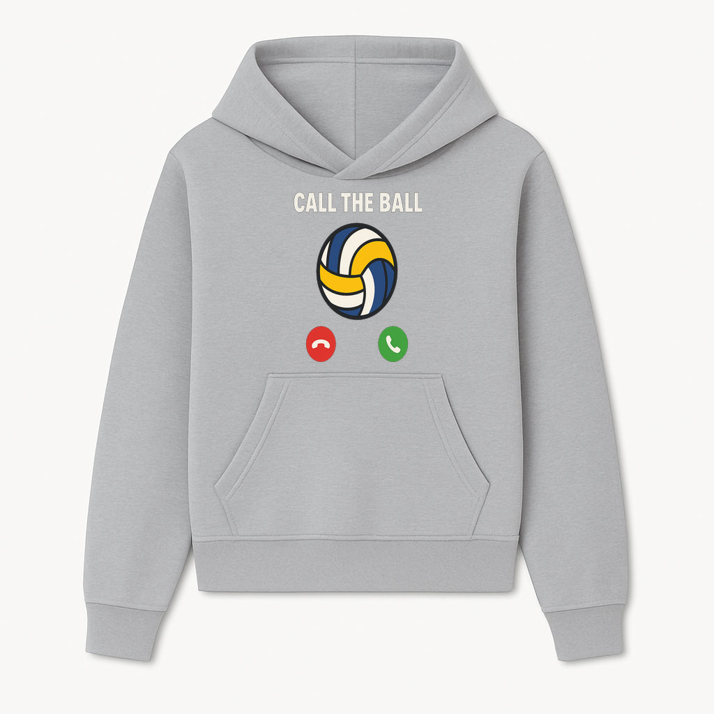 Call the Ball Volleyball Graphic Print - Sports Print for Athletes - Unique Wall Art Decor for Coaches and Players - Hoodie 1758186537624.jpg