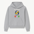 Call the Ball Volleyball Graphic Print - Sports Print for Athletes - Unique Wall Art Decor for Coaches and Players - Hoodie 1758186537624.jpg