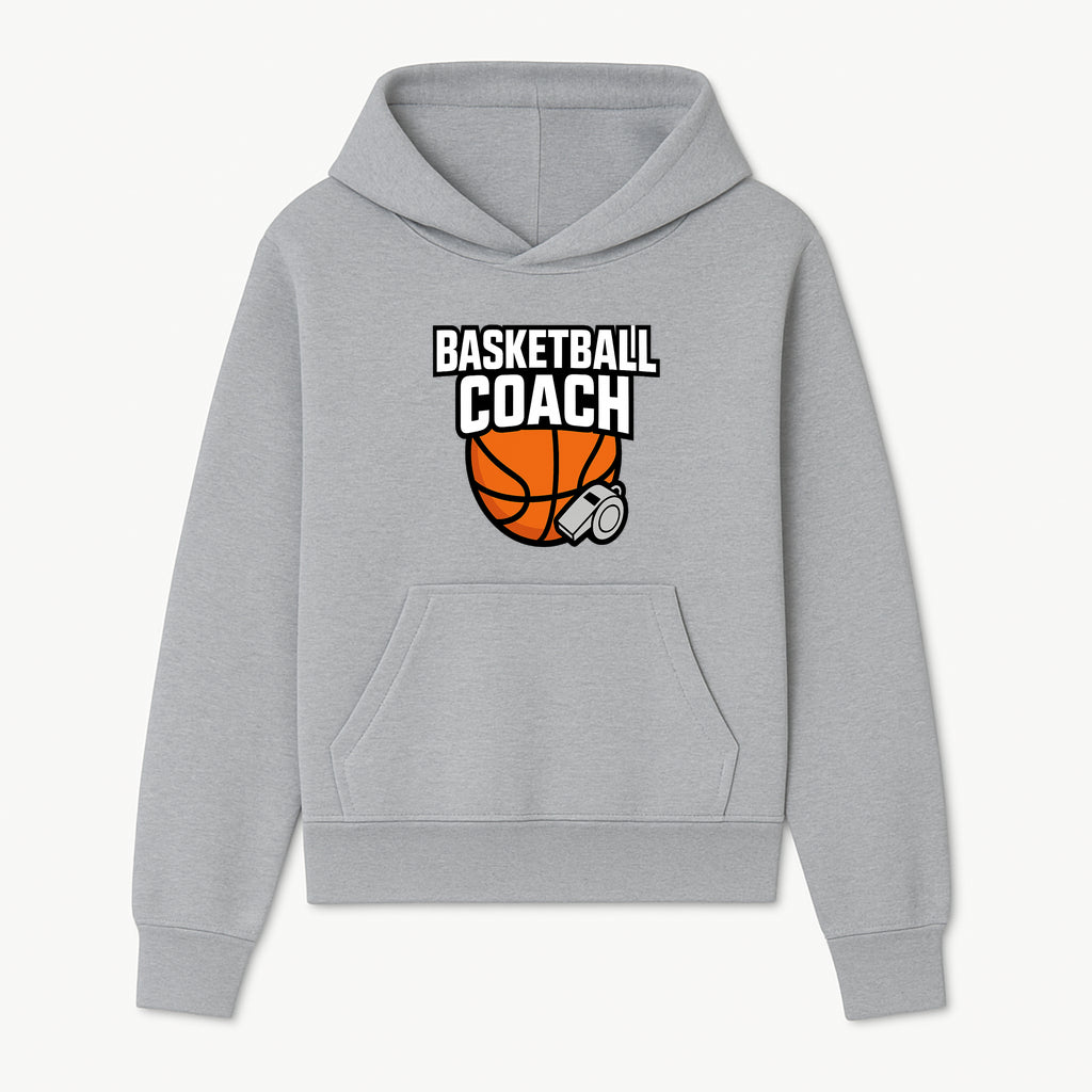 Basketball Coach Graphic Tee - Sports Coaching T-Shirt with Whistle and Ball Design for Coaches and Players - Hoodie 1758186537723.jpg