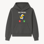 Call the Ball Volleyball Graphic Print - Sports Print for Athletes - Unique Wall Art Decor for Coaches and Players - Hoodie 1758186537921.jpg