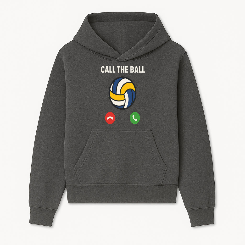 Call the Ball Volleyball Graphic Print - Sports Print for Athletes - Unique Wall Art Decor for Coaches and Players - Hoodie 1758186537921.jpg