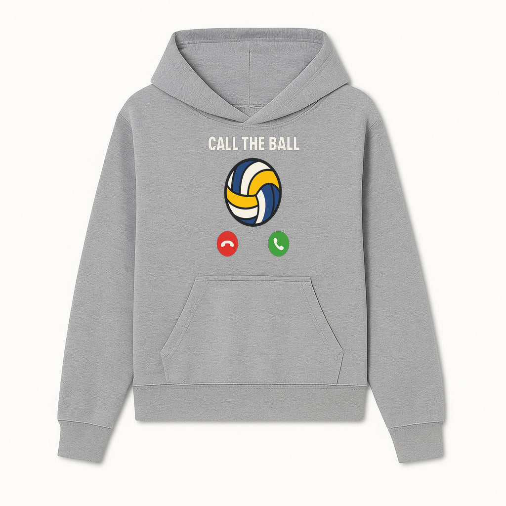 Call the Ball Volleyball Graphic Print - Sports Print for Athletes - Unique Wall Art Decor for Coaches and Players - Hoodie 1758186538189.jpg