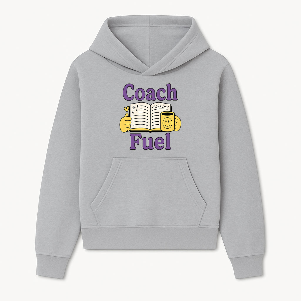 Coach Fuel Motivational Journal Design with Coffee Cup - Perfect for Life Coaches and Personal Development Enthusiasts - Hoodie 1758186538888.jpg