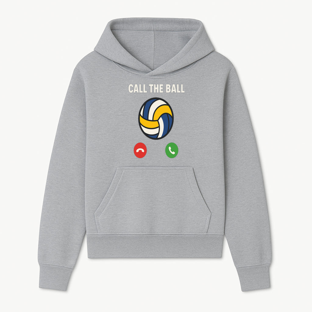 Call the Ball Volleyball Graphic Print - Sports Print for Athletes - Unique Wall Art Decor for Coaches and Players - Hoodie 1758186539030.jpg