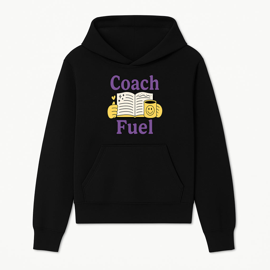 Coach Fuel Motivational Journal Design with Coffee Cup - Perfect for Life Coaches and Personal Development Enthusiasts - Hoodie 1758186539046.jpg