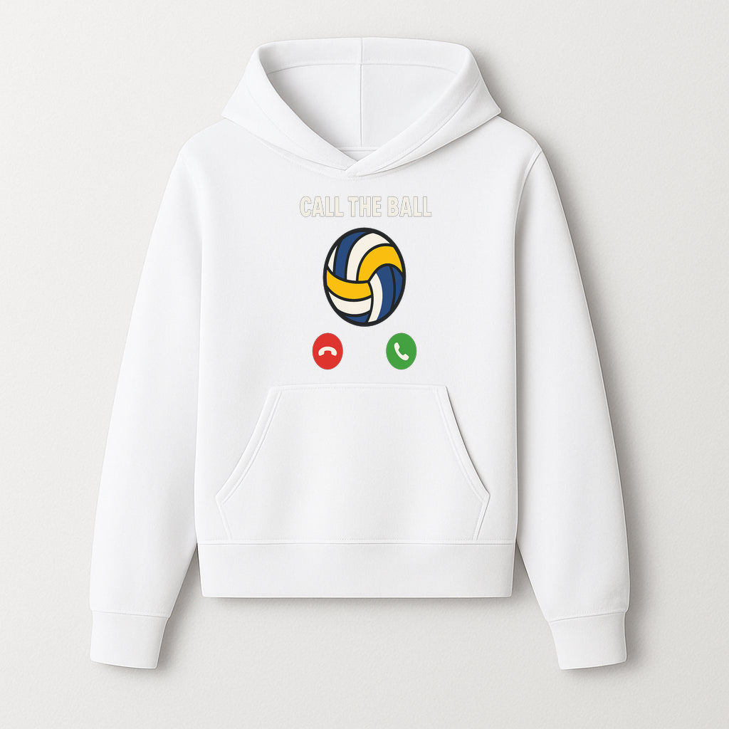 Call the Ball Volleyball Graphic Print - Sports Print for Athletes - Unique Wall Art Decor for Coaches and Players - Hoodie 1758186539178.jpg