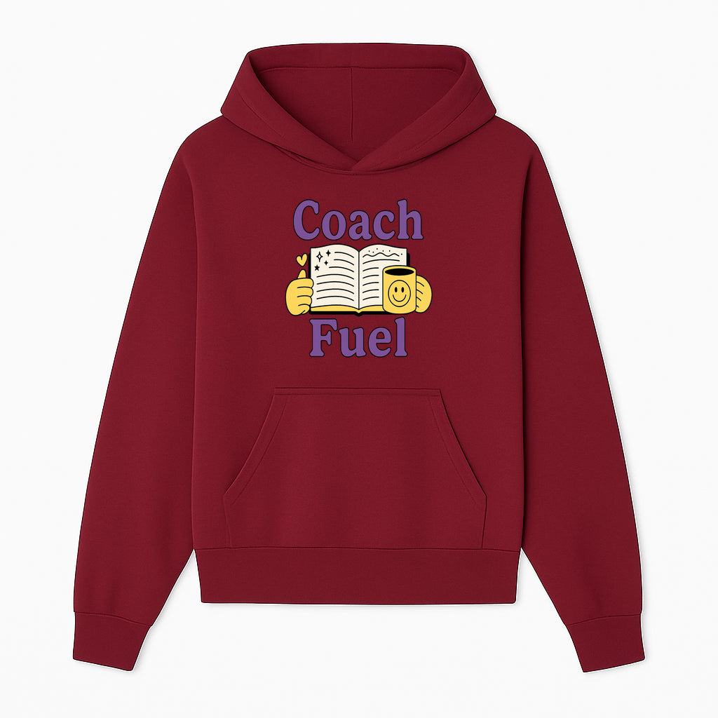 Coach Fuel Motivational Journal Design with Coffee Cup - Perfect for Life Coaches and Personal Development Enthusiasts - Hoodie 1758186539940.jpg