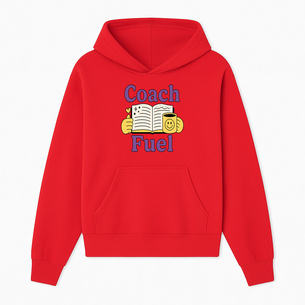 Coach Fuel Motivational Journal Design with Coffee Cup - Perfect for Life Coaches and Personal Development Enthusiasts - Hoodie 1758186540237.jpg