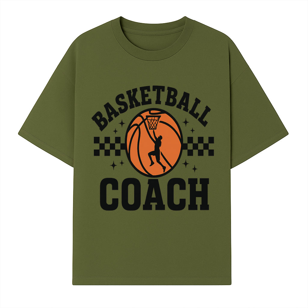 Basketball Coach Graphic Print | Sports Team Apparel | Coaching Gifts | Athletic Merchandise | Basketball Fan Decor - T-shirt 1758186540377.jpg