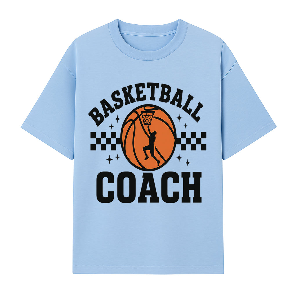 Basketball Coach Graphic Print | Sports Team Apparel | Coaching Gifts | Athletic Merchandise | Basketball Fan Decor - T-shirt 1758186540655.jpg