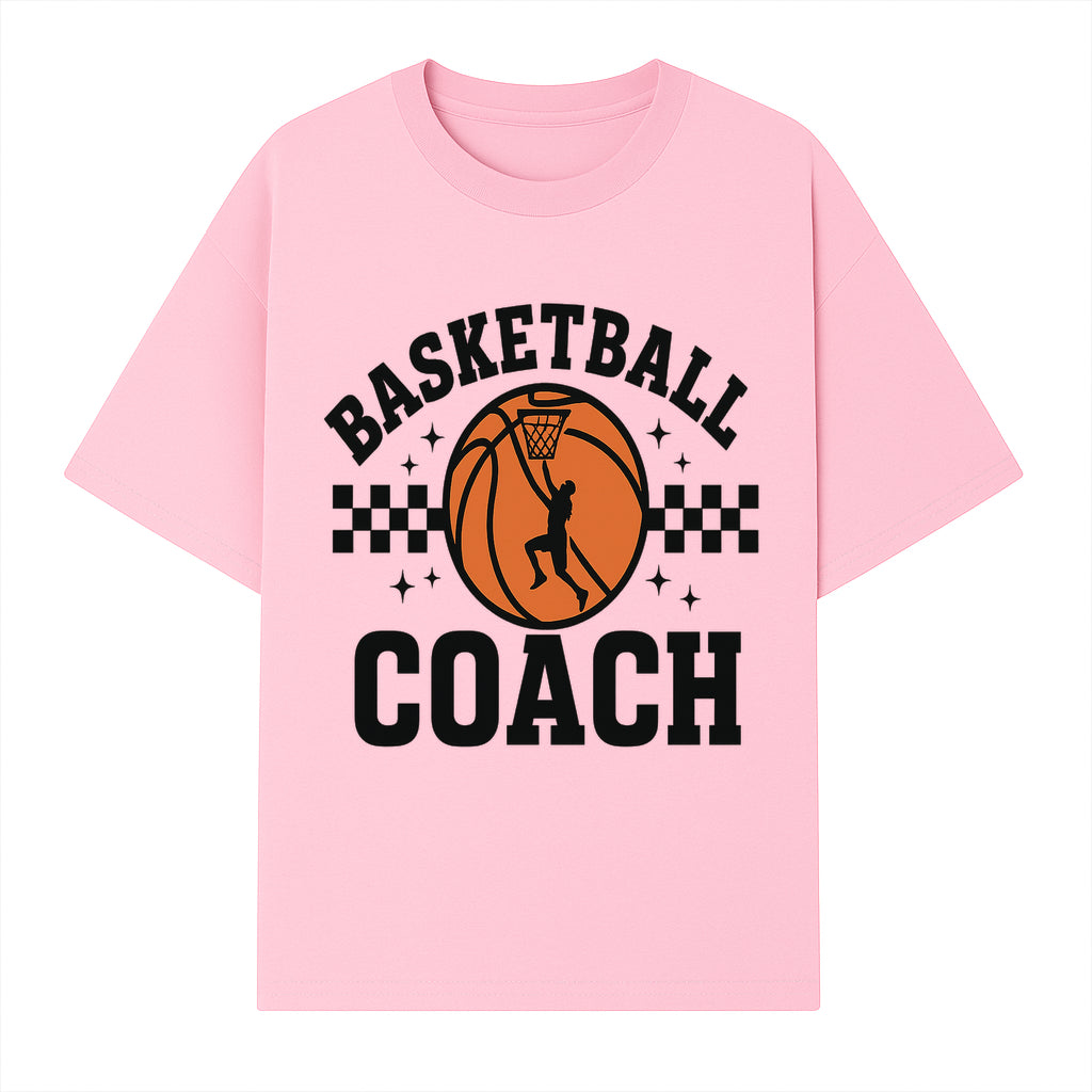 Basketball Coach Graphic Print | Sports Team Apparel | Coaching Gifts | Athletic Merchandise | Basketball Fan Decor - T-shirt 1758186540797.jpg