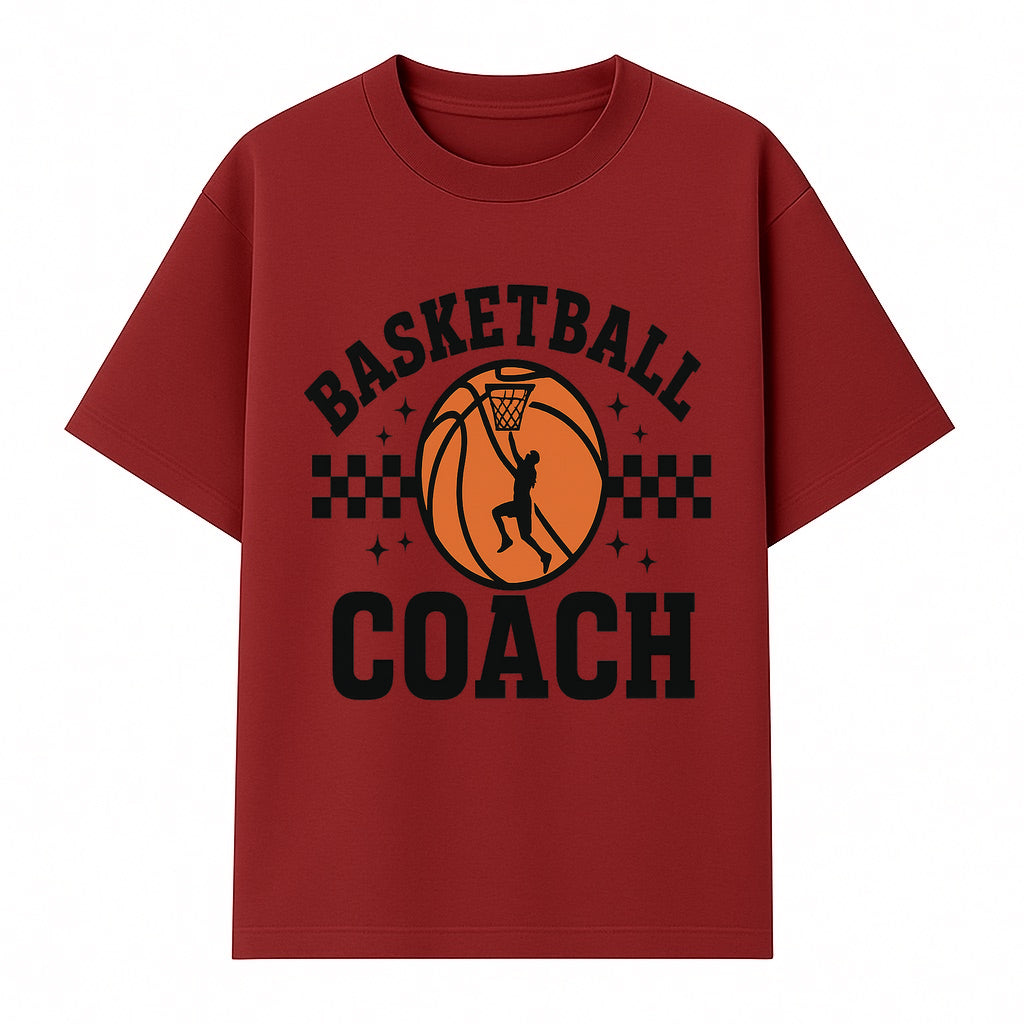 Basketball Coach Graphic Print | Sports Team Apparel | Coaching Gifts | Athletic Merchandise | Basketball Fan Decor - T-shirt 1758186540927.jpg