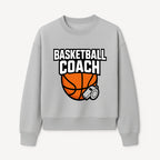 Basketball Coach Graphic Tee - Sports Coaching T-Shirt with Whistle and Ball Design for Coaches and Players - Sweatshirt 1758186542876.jpg