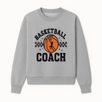 Basketball Coach Graphic Print | Sports Team Apparel | Coaching Gifts | Athletic Merchandise | Basketball Fan Decor - Sweatshirt 1758186542906.jpg