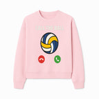 Call the Ball Volleyball Graphic Print - Sports Print for Athletes - Unique Wall Art Decor for Coaches and Players - Sweatshirt 1758186544453.jpg