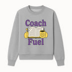 Coach Fuel Motivational Journal Design with Coffee Cup - Perfect for Life Coaches and Personal Development Enthusiasts - Sweatshirt 1758186545065.jpg