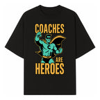 Coaches Are Heroes - Superhero Coach Illustration Graphic Tee for Sports Enthusiasts, Team Coaches, and Motivational Gifts - T-shirt 1758186546599.jpg
