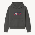 Baseball Coach Sign - Stylish Sports Decor with Ball Design - Perfect Gift for Coaches and Team Celebrations - Hoodie 1758186546650.jpg