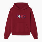 Baseball Coach Sign - Stylish Sports Decor with Ball Design - Perfect Gift for Coaches and Team Celebrations - Hoodie 1758186547442.jpg