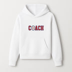 Baseball Coach Sign - Stylish Sports Decor with Ball Design - Perfect Gift for Coaches and Team Celebrations - Hoodie 1758186548038.jpg