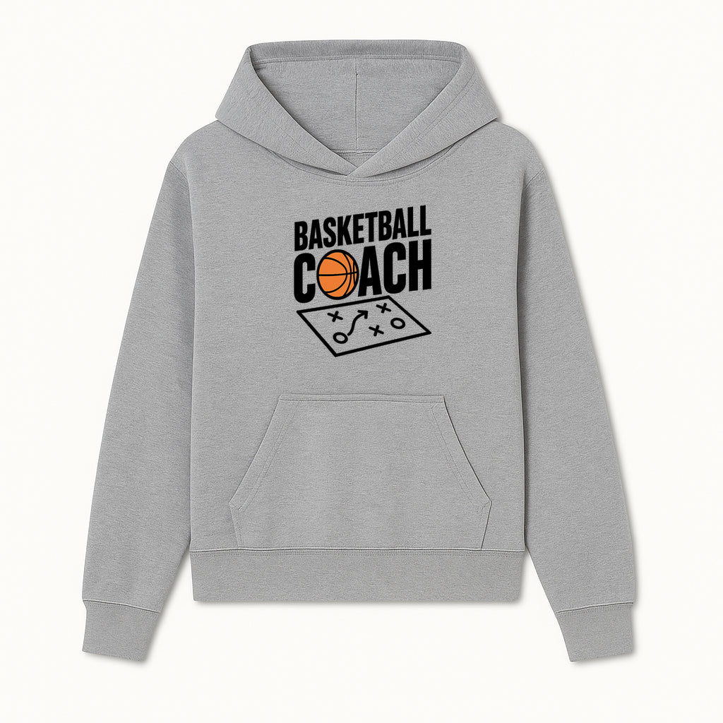 Basketball Coach T-Shirt | Sports Enthusiast Gift | Coach Playbook Design | Unique Basketball Apparel | Perfect for Coaches - Hoodie 1758186548925.jpg