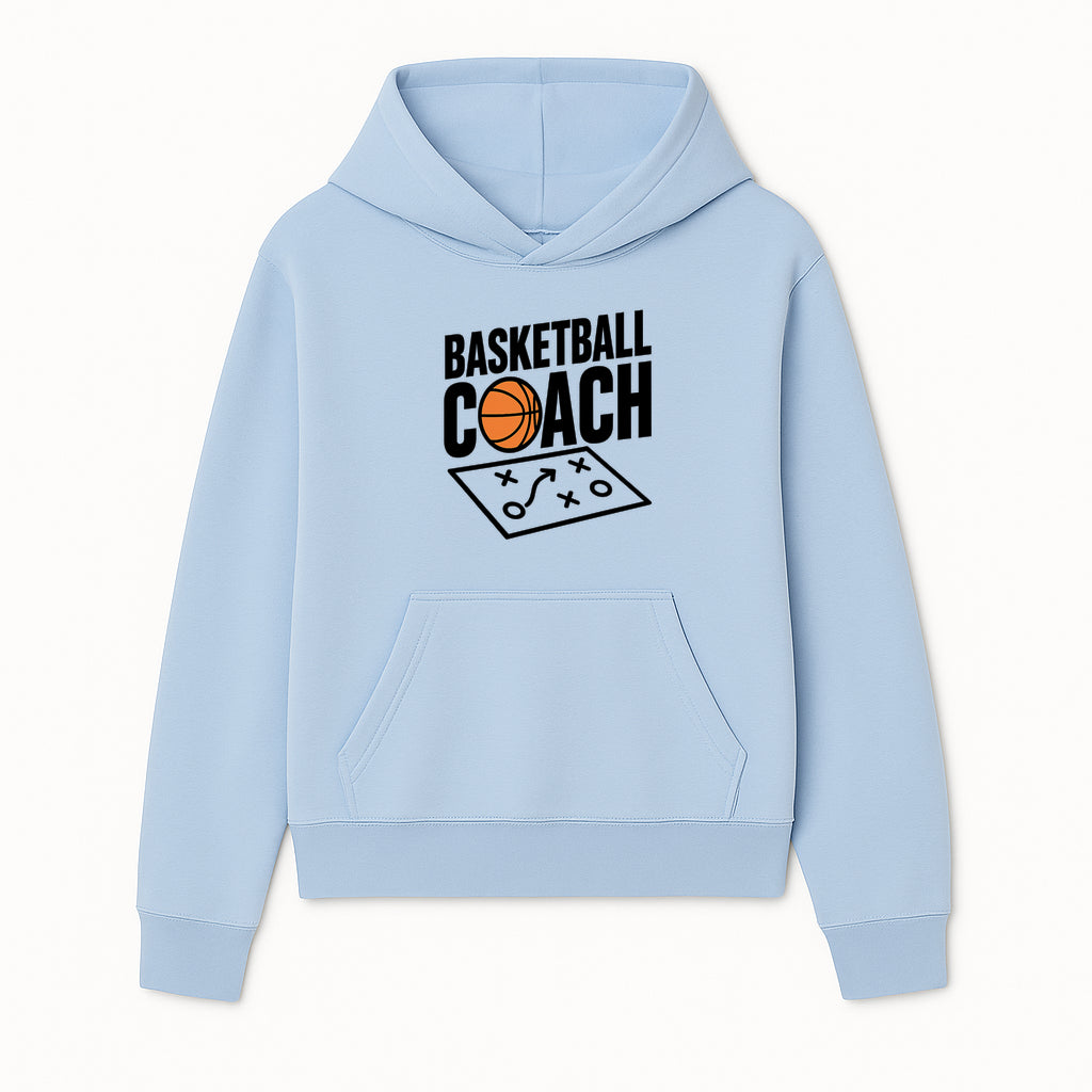 Basketball Coach T-Shirt | Sports Enthusiast Gift | Coach Playbook Design | Unique Basketball Apparel | Perfect for Coaches - Hoodie 1758186549071.jpg