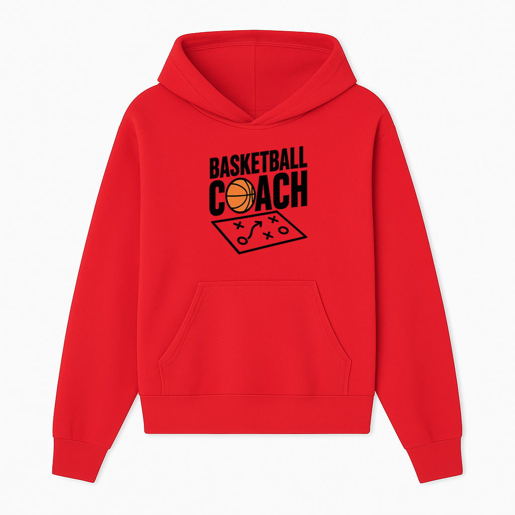Basketball Coach T-Shirt | Sports Enthusiast Gift | Coach Playbook Design | Unique Basketball Apparel | Perfect for Coaches - Hoodie 1758186549774.jpg