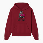 Cheer Coach Raccoon Graphic Tee - Fun & Whimsical Animal Design for Cheerleaders & Coaches, Perfect Gift Idea - Hoodie 1758186550041.jpg