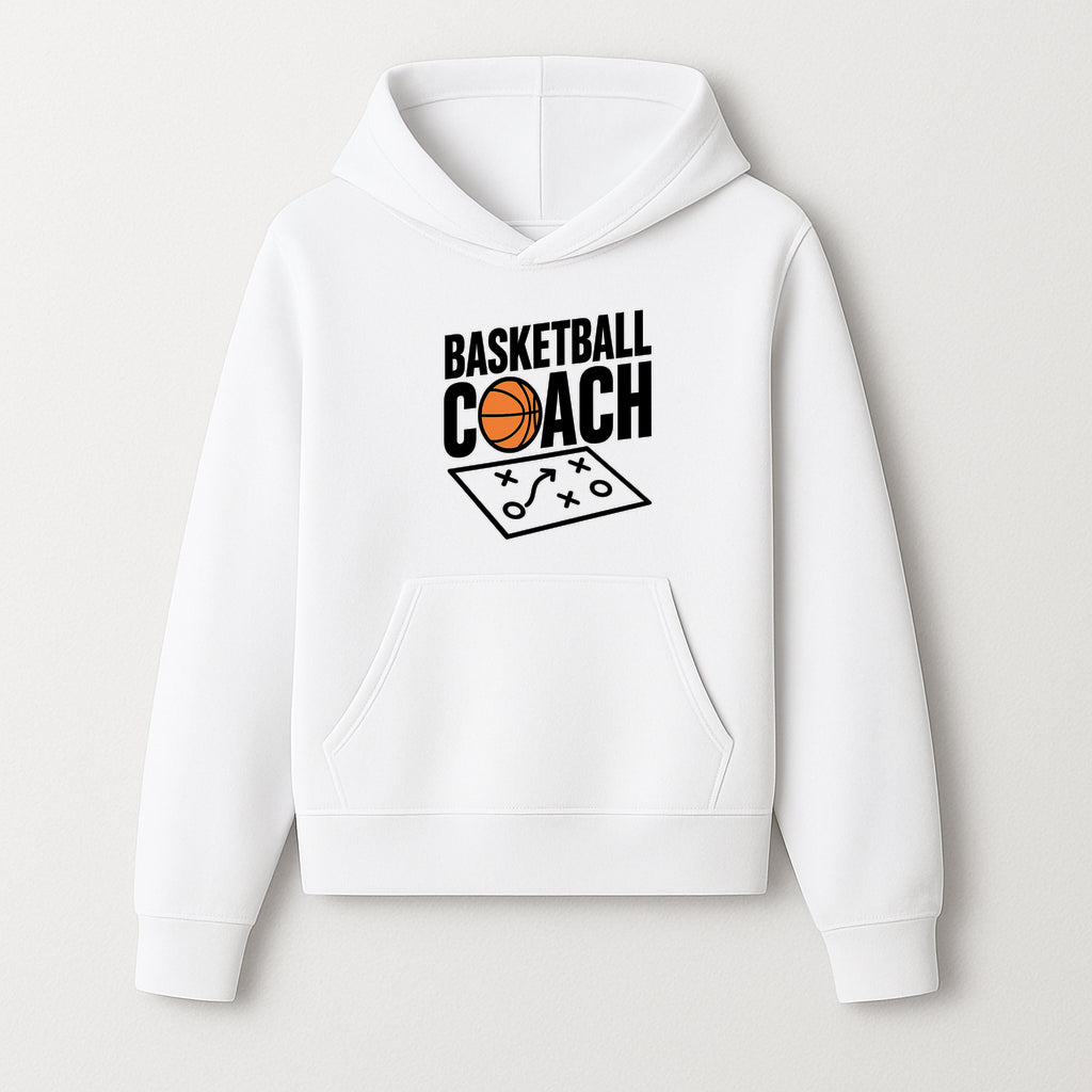 Basketball Coach T-Shirt | Sports Enthusiast Gift | Coach Playbook Design | Unique Basketball Apparel | Perfect for Coaches - Hoodie 1758186550048.jpg