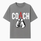 Boxing Coach Graphic T-Shirt with Punching Gloves Design, Sports Apparel for Coaches and Athletes, Motivational Workout Clothing - T-shirt 1758186550132.jpg