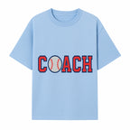 Baseball Coach Sign - Stylish Sports Decor with Ball Design - Perfect Gift for Coaches and Team Celebrations - T-shirt 1758186550198.jpg