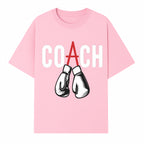 Boxing Coach Graphic T-Shirt with Punching Gloves Design, Sports Apparel for Coaches and Athletes, Motivational Workout Clothing - T-shirt 1758186550413.jpg