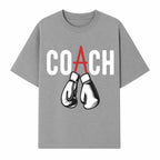 Boxing Coach Graphic T-Shirt with Punching Gloves Design, Sports Apparel for Coaches and Athletes, Motivational Workout Clothing - T-shirt 1758186550968.jpg