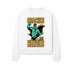 Coaches Are Heroes - Superhero Coach Illustration Graphic Tee for Sports Enthusiasts, Team Coaches, and Motivational Gifts - Sweatshirt 1758186551085.jpg