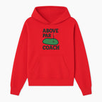 Above Par Golf Coach Logo - Unique Design for Golf Enthusiasts & Coaches - Perfect Gift for Golfers - Hoodie 1758186551703.jpg