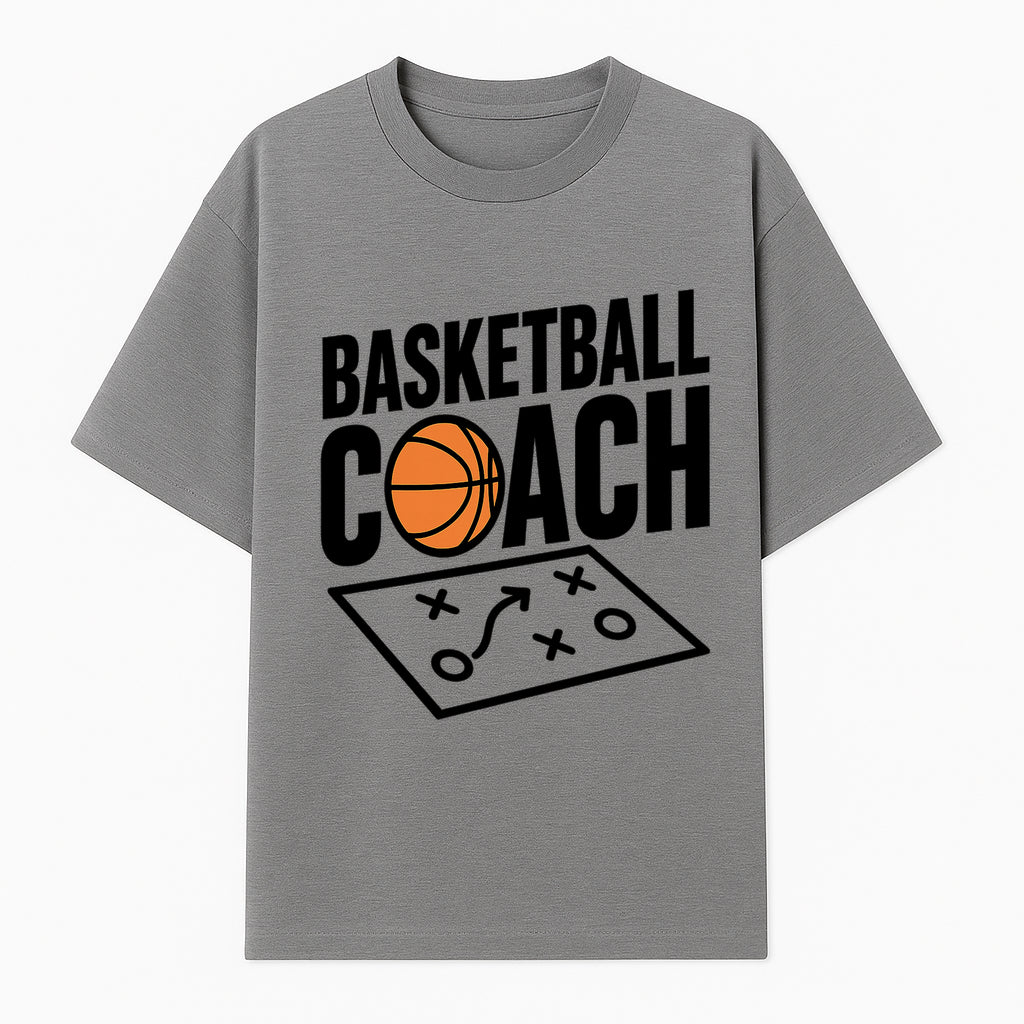 Basketball Coach T-Shirt | Sports Enthusiast Gift | Coach Playbook Design | Unique Basketball Apparel | Perfect for Coaches - T-shirt 1758186552133.jpg