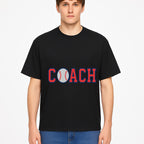 Baseball Coach Sign - Stylish Sports Decor with Ball Design - Perfect Gift for Coaches and Team Celebrations - T-shirt 1758186552190.jpg