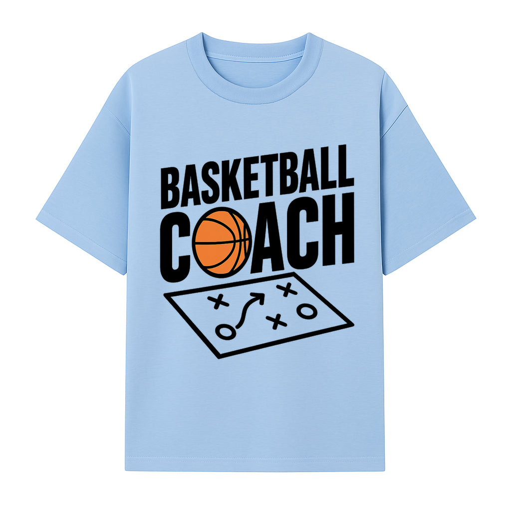 Basketball Coach T-Shirt | Sports Enthusiast Gift | Coach Playbook Design | Unique Basketball Apparel | Perfect for Coaches - T-shirt 1758186552268.jpg