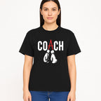 Boxing Coach Graphic T-Shirt with Punching Gloves Design, Sports Apparel for Coaches and Athletes, Motivational Workout Clothing - T-shirt 1758186552396.jpg