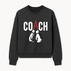 Boxing Coach Graphic T-Shirt with Punching Gloves Design, Sports Apparel for Coaches and Athletes, Motivational Workout Clothing - Sweatshirt 1758186552802.jpg