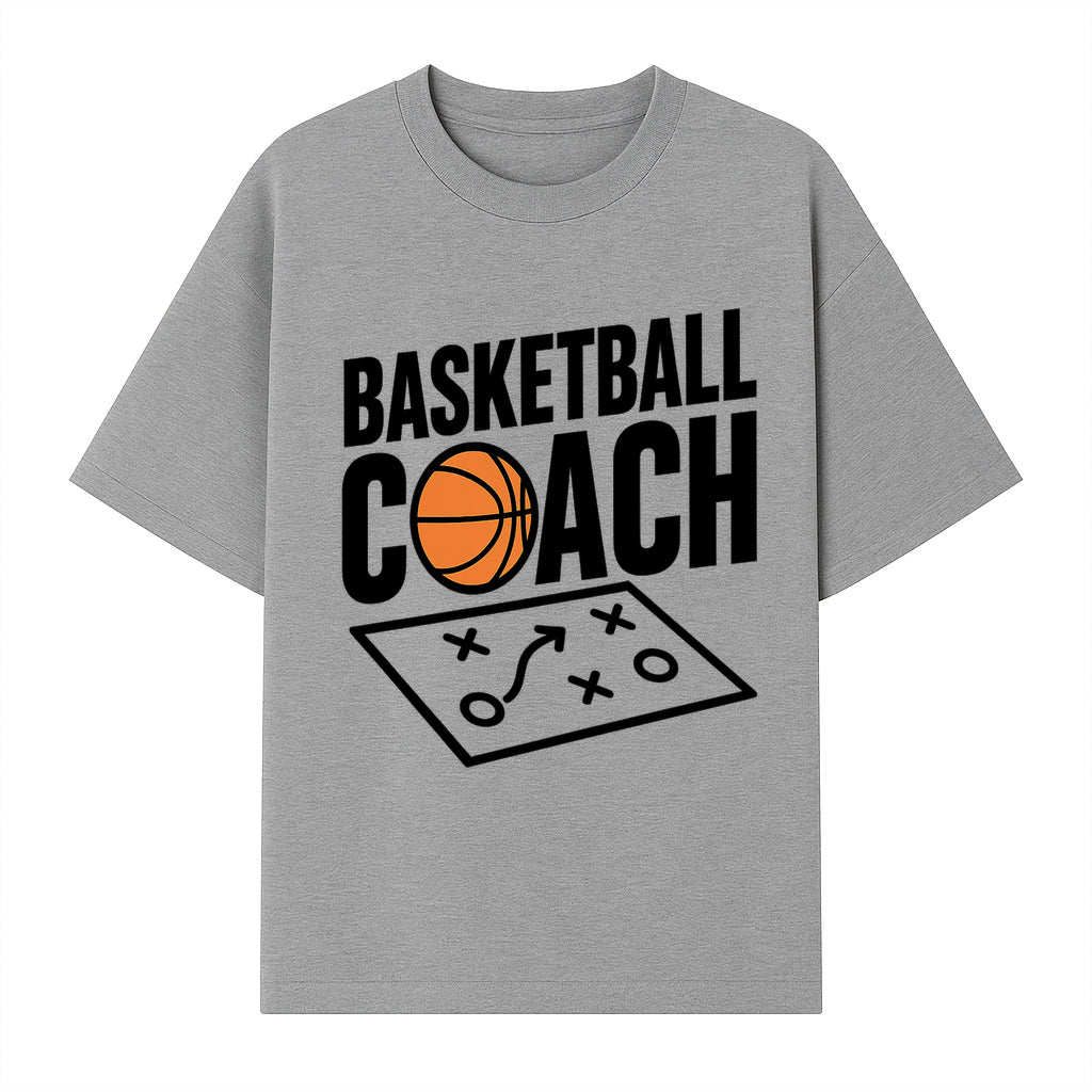 Basketball Coach T-Shirt | Sports Enthusiast Gift | Coach Playbook Design | Unique Basketball Apparel | Perfect for Coaches - T-shirt 1758186552942.jpg